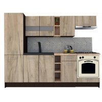 Bucatarie MARINA NEW 250 B Wenge / Decor K002